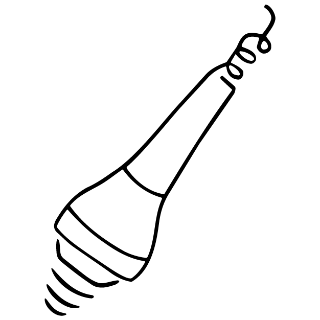 minimalist stemwave wand icon